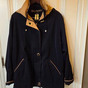 Stephanie London Hooded Coat